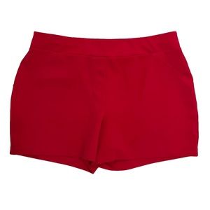 NYCC Red Dressy Shorts Size 12